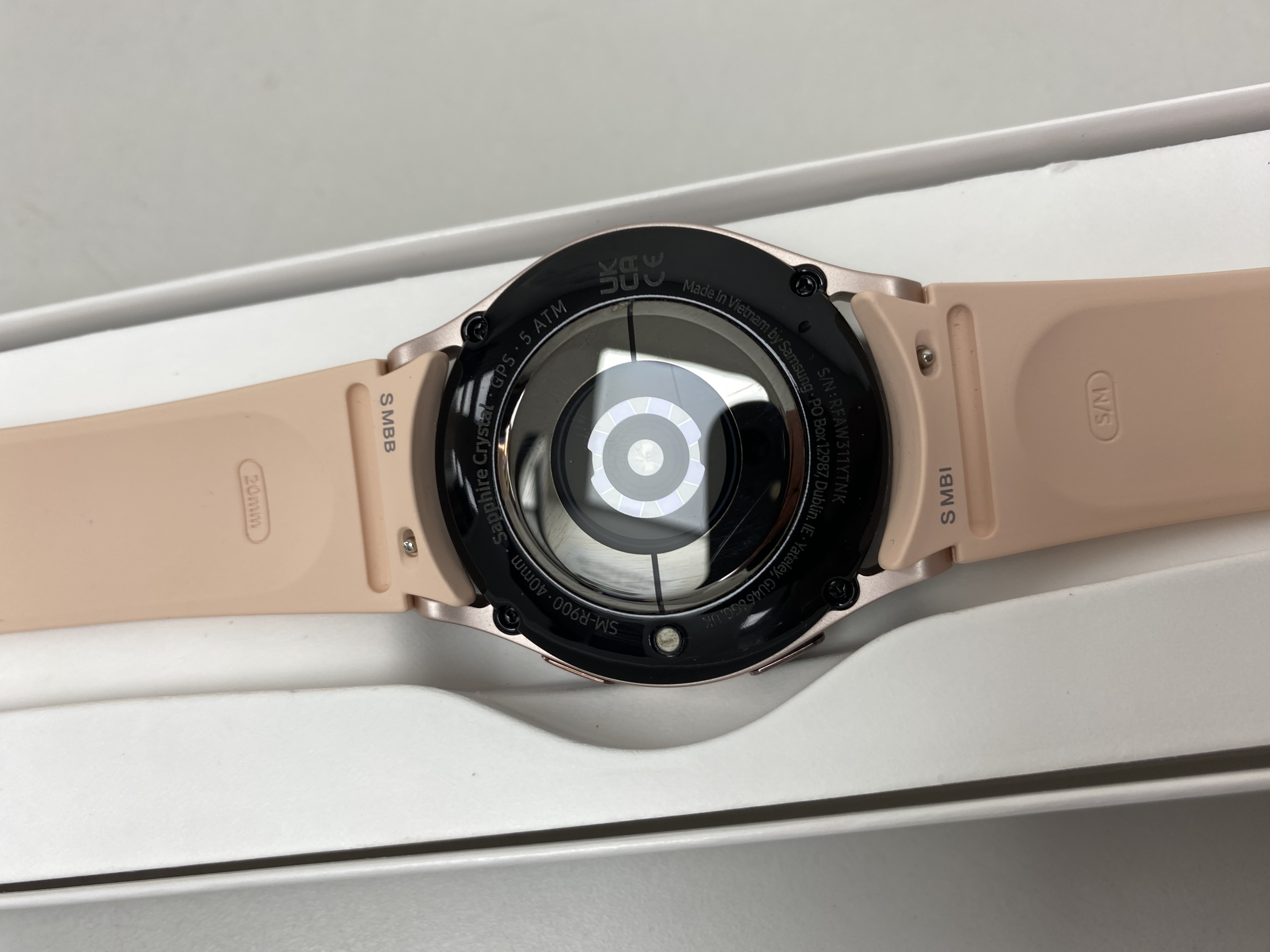 Smartwatch R900 Pre-owned Samsung Galaxy Watch5 40mm SM-R900 Aluminium GPS Smartwatch ...